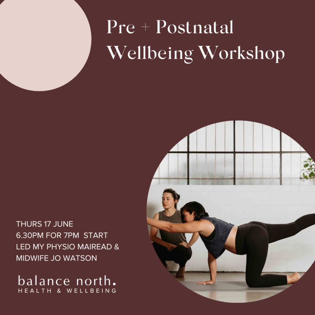 Pre and post natal wellbeing workshop Preston