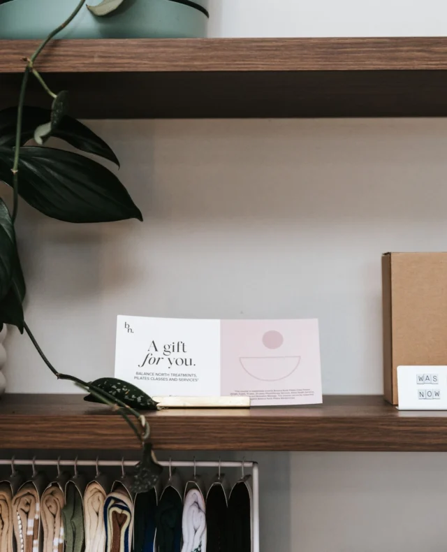 Give the gift of self-care this Mother's Day 🫶🏽⁠
⁠
This Mother’s Day, give a thoughtful gift that everyone can enjoy - whether it’s for a mum, a friend, or even yourself. Our Balance North gift vouchers can be used towards a variety of services, including physiotherapy, dietetics, remedial and relaxation massage, and casual reformer Pilates classes. It’s the perfect way to show someone (or yourself) that they deserve some well-deserved relaxation and care.⁠
⁠
Physical gift vouchers can be purchased in the studio. Can't make it in? eGift vouchers can be purchased via the link in our bio 🌟⁠
⁠
⁠
⁠
#melbournewellbeing #melbournewellness #melbournephysiotherapy #melbournepilates #melbournehealth #melbournedietetics #melbournenutrition #prestonphysiotherapy #prestonpilates #physiotherapist #physio #melbourne #preston #wellnesstudio #pilatestudio #physiotherapystudio #supportlocal #prestonlocal